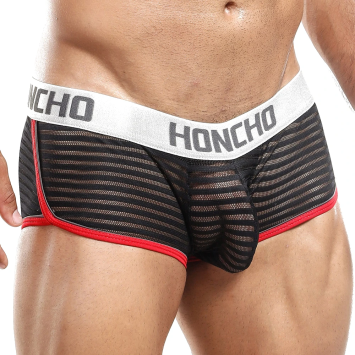 Mens sheer underwear - Honcho HOG013 Boxer Trunk